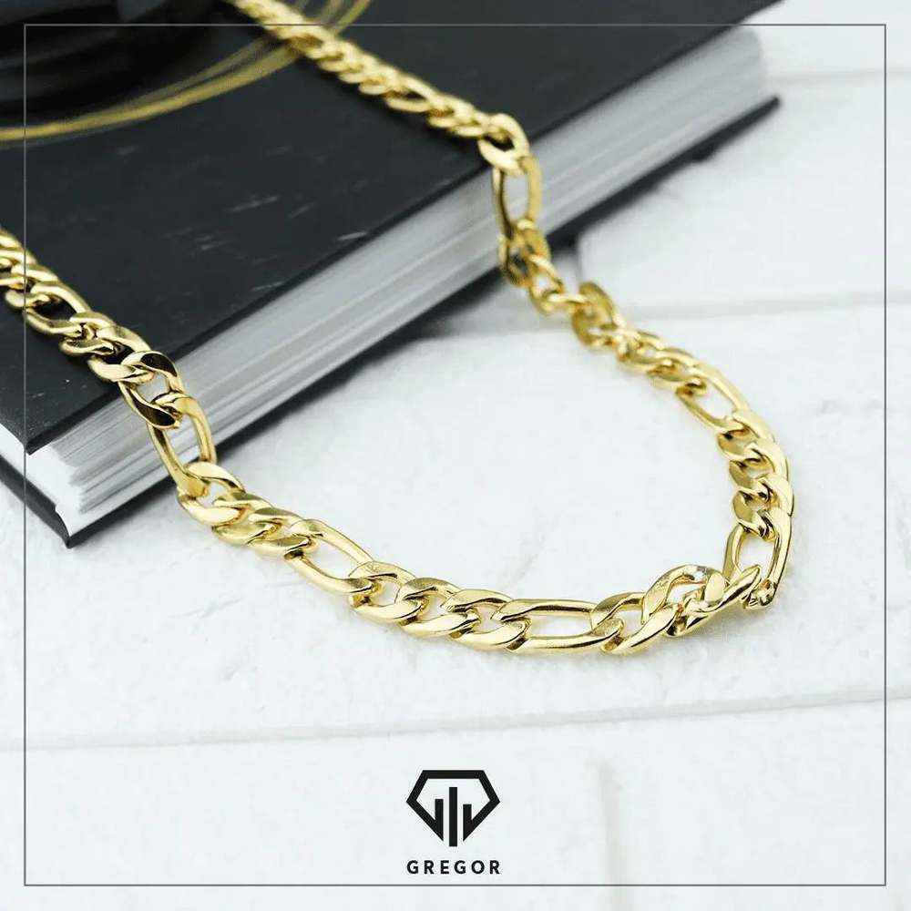Cadena Gruesa Dorada177 - Gregor Relojes y Accesorio Ecuador