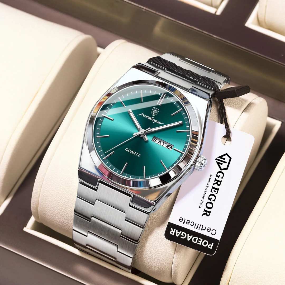 Reloj Poedagar Exclusive Green - Gregor Relojes y Accesorio Ecuador