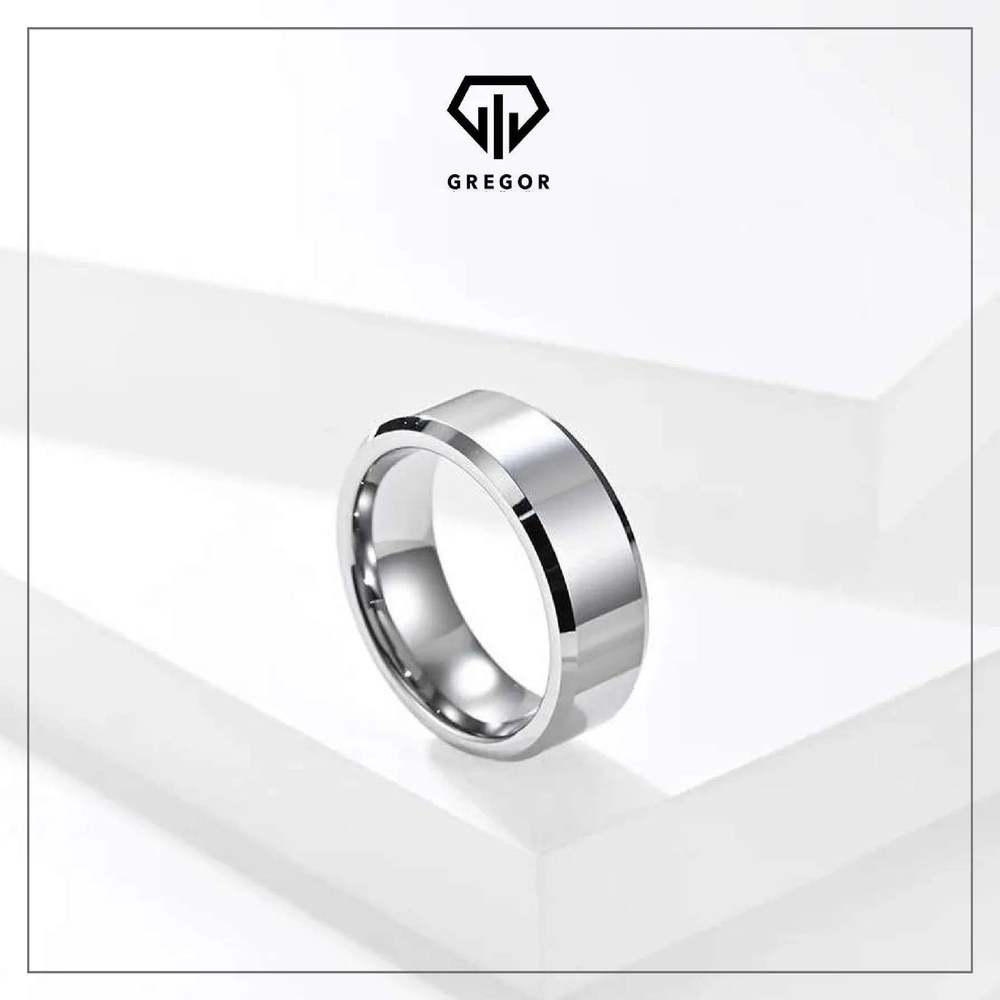 Anillo Plateado 807 - Gregor Relojes y Accesorio Ecuador