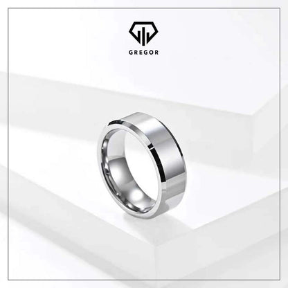 Anillo Plateado 807 - Gregor Relojes y Accesorio Ecuador