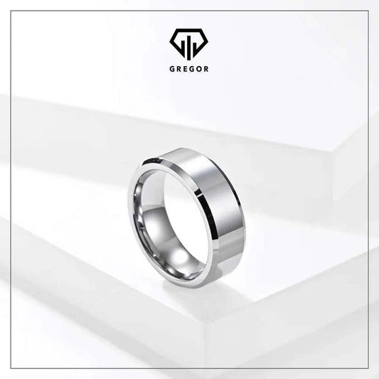 Anillo Plateado 807 - Gregor Relojes y Accesorio Ecuador