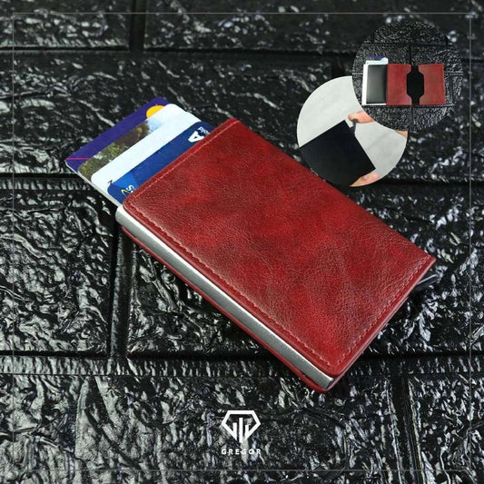 Billetera Tarjetero Vino 404 - Gregor Relojes y Accesorio Ecuador