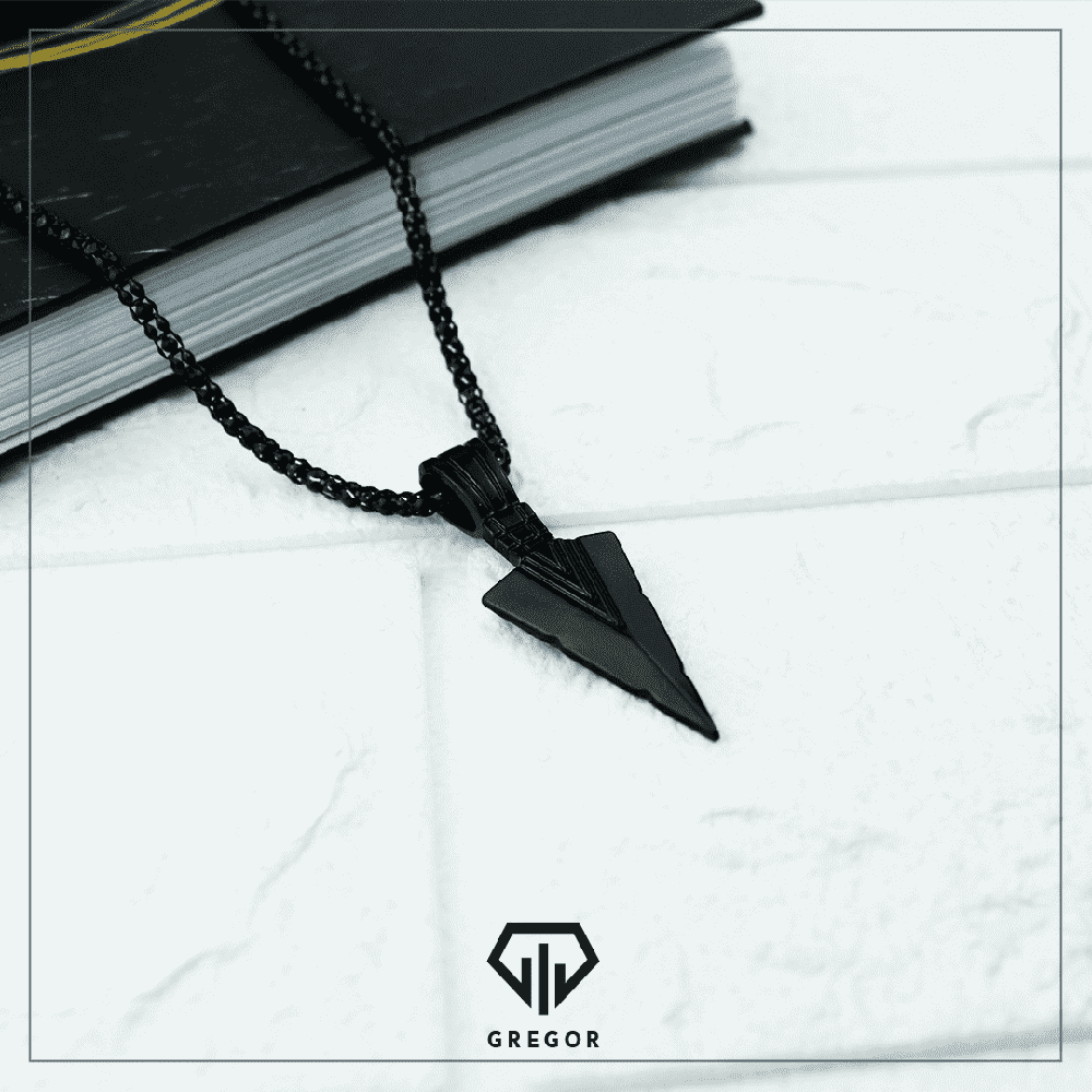 Cadena Lanza Negra 154 - Gregor Relojes y Accesorio Ecuador