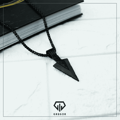 Cadena Lanza Negra 154 - Gregor Relojes y Accesorio Ecuador