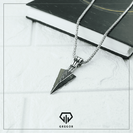 Cadena Lanza Plateada 153 - Gregor Relojes y Accesorio Ecuador