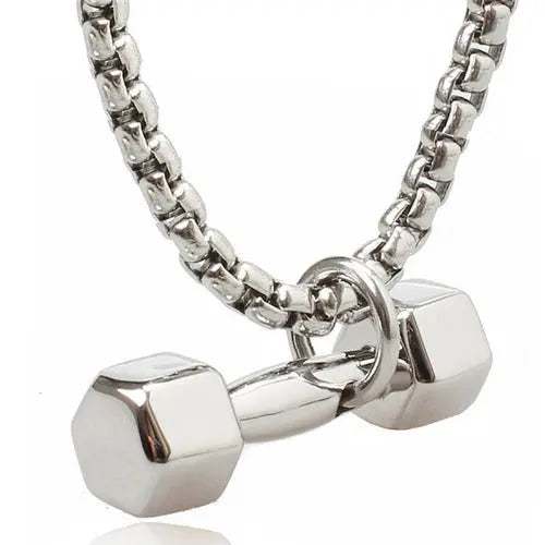 Cadena Mancuerna Plata Gym 1207 - Gregor Relojes y Accesorio Ecuador