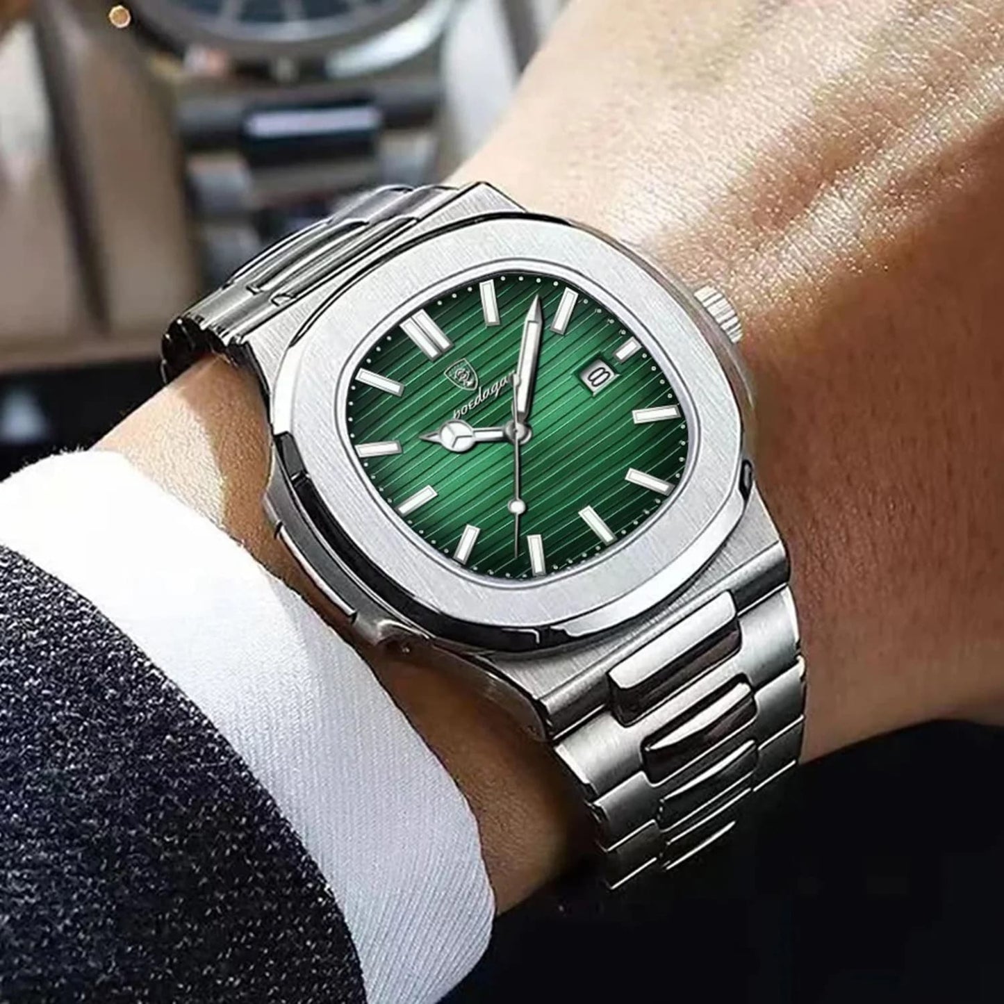 Reloj Poedagar Nautilius Verde