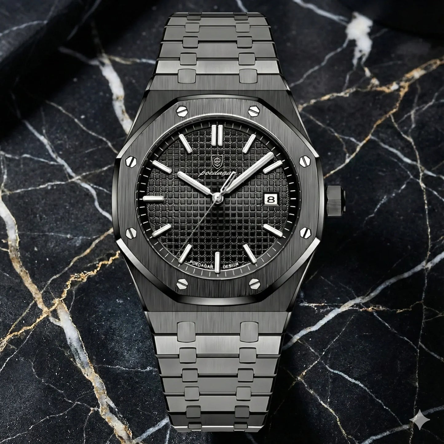 Reloj Poedagar Royal Black