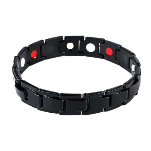 Pulsera metálica negra 1228 - Gregor Relojes y Accesorio Ecuador