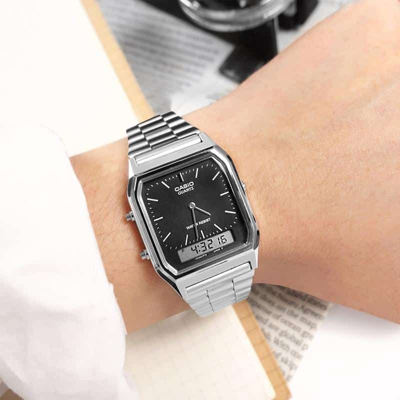 Reloj Casio AQ - 230A - 1D - Gregor Relojes y Accesorio Ecuador