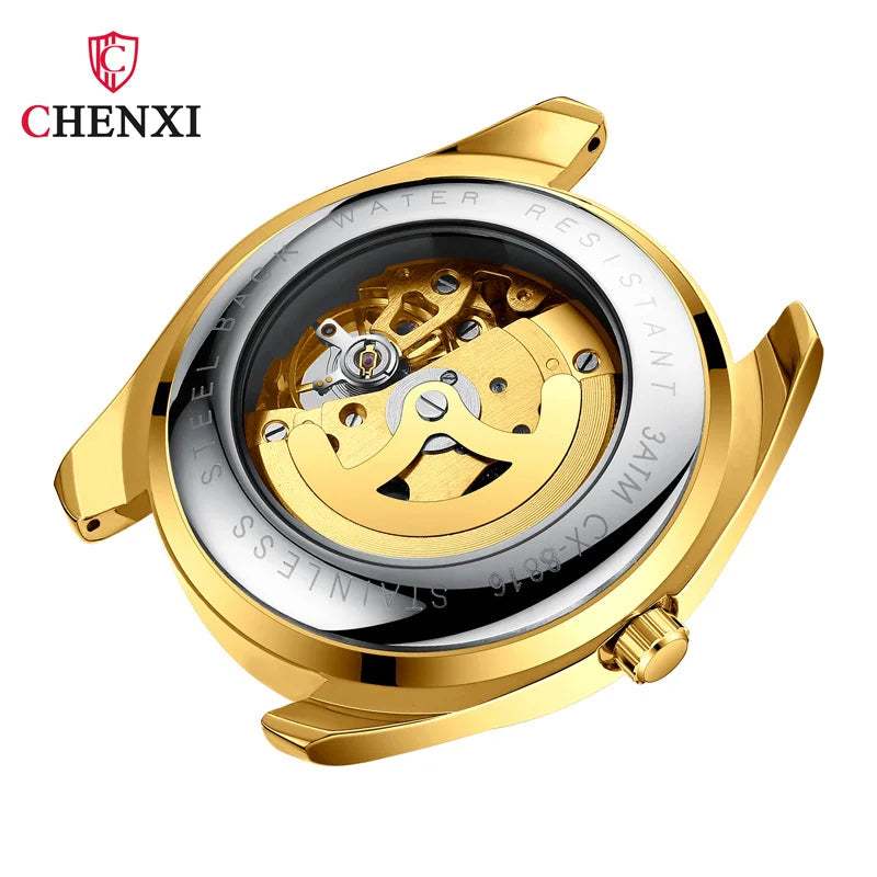 Reloj Chenxi Automático Gold - Gregor Relojes y Accesorio Ecuador