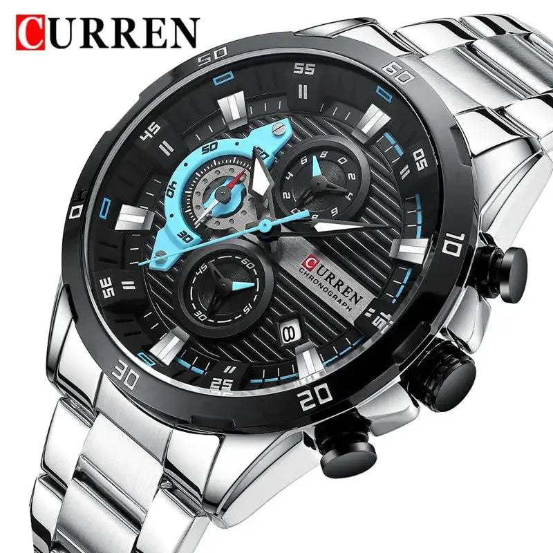 Reloj Curren Plata Turqueza124 - Gregor Relojes y Accesorio Ecuador