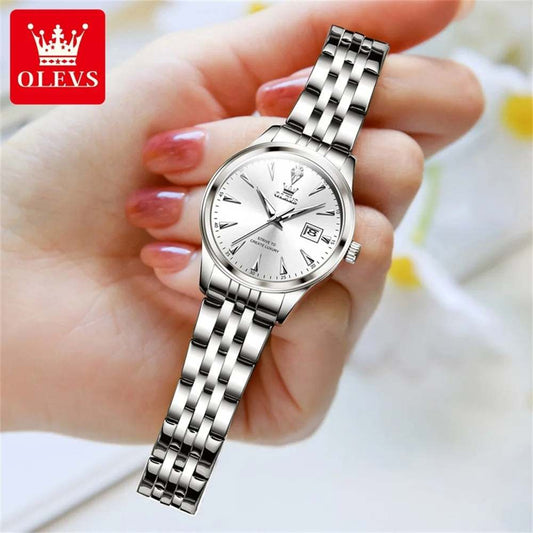 Reloj Mujer Olevs Plata - Gregor Relojes y Accesorio Ecuador