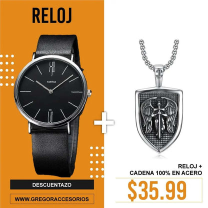 Reloj Yazole+ Cadena Angel 953 - Gregor Relojes y Accesorio Ecuador